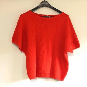Red batwing Sweater